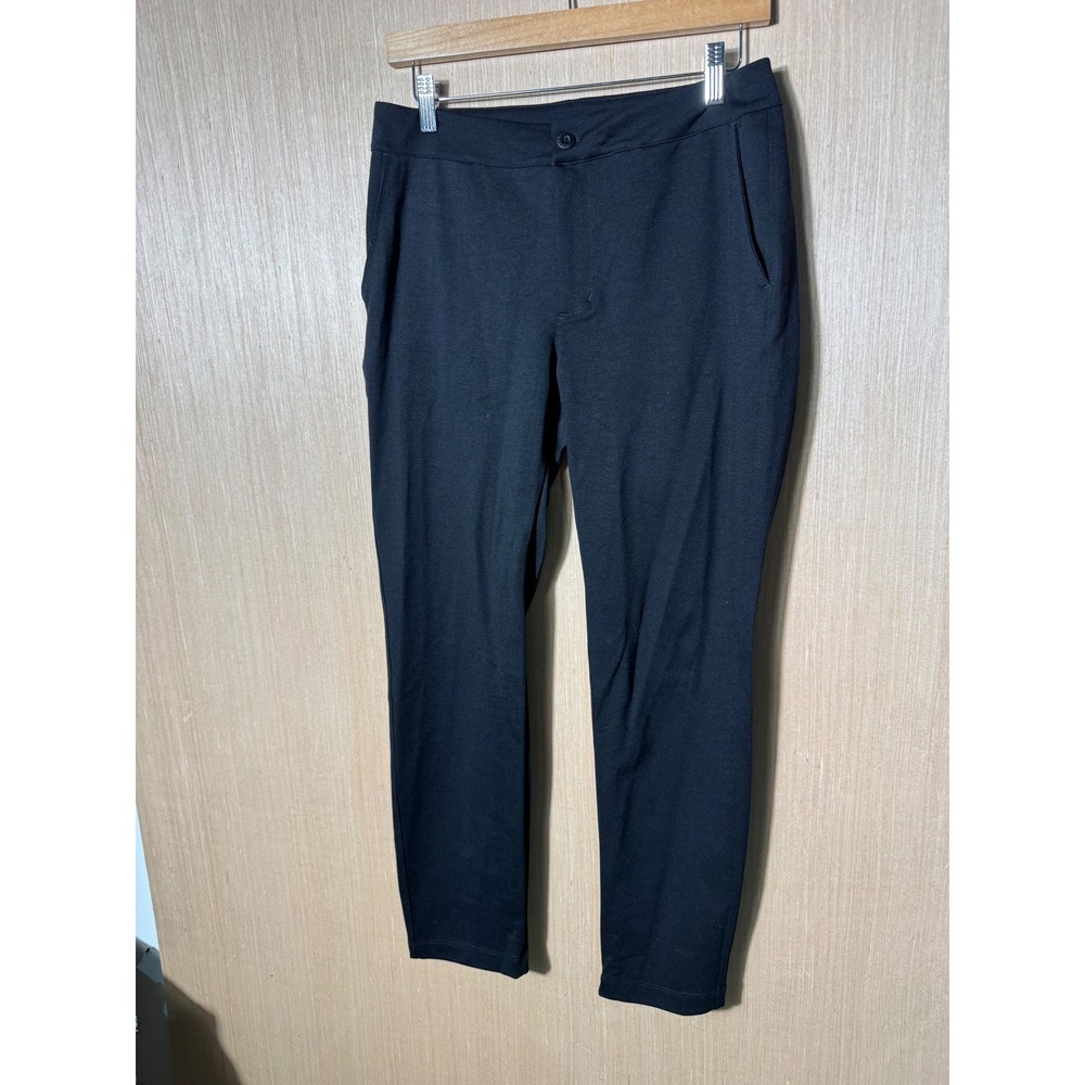 American‎ Giant Womens Black Slim Fit Pants Size 6 Made in USA Career